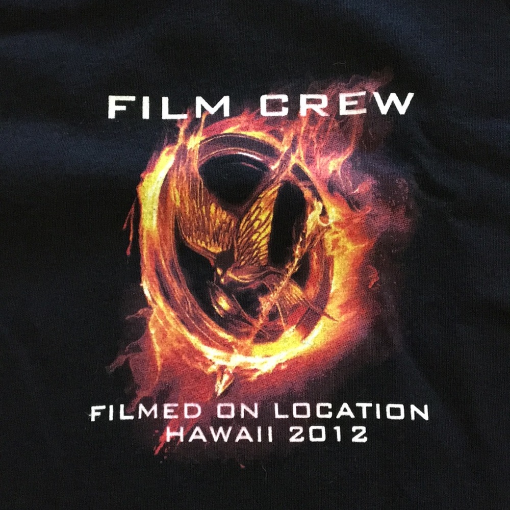 Limited Hunger Games Film Crew T-shirt, 2012